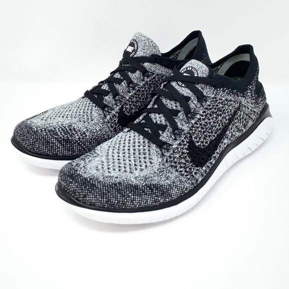 Nike Free RN Flyknit 2018 'Oreo' - Picture 3 of 8